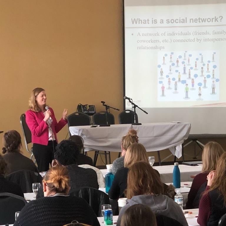 UW-CTRI Associate Director of Research Dr. Megan Piper spoke March 8 about quitting smoking at the 2018 Annual First Breath Tobacco Cessation Conference in Johnson Creek.
