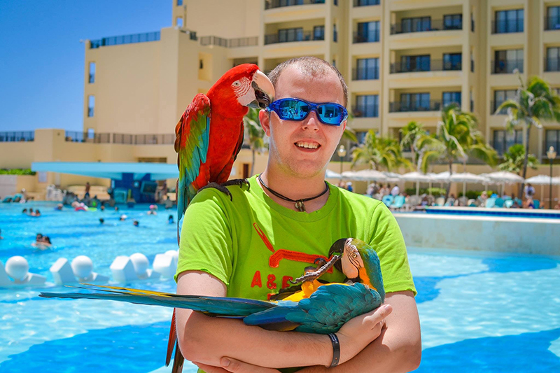 Jeff Petersik is living it up after quitting smoking with help from the Quit Line.