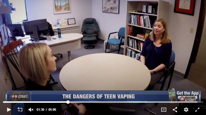 Dr. Megan Piper discusses vaping with Hannah Flood