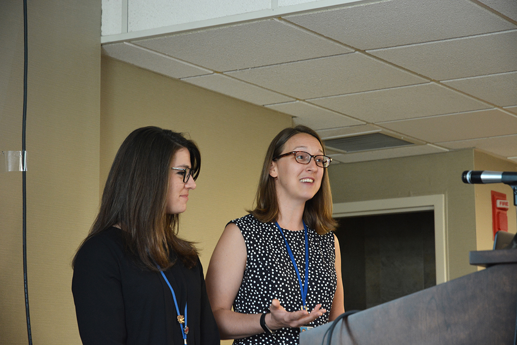 VA Staff Elana Brubaker and Kirsten Webster discuss their experiences helping veterans quit tobacco use. 