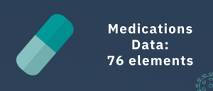 Meds data - 76 elements