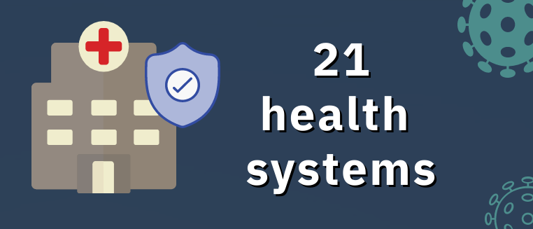 21 health systems