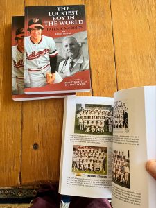 Book shows baseball team photos