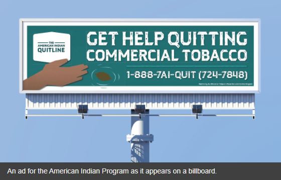 Billboard for the American Indian Program