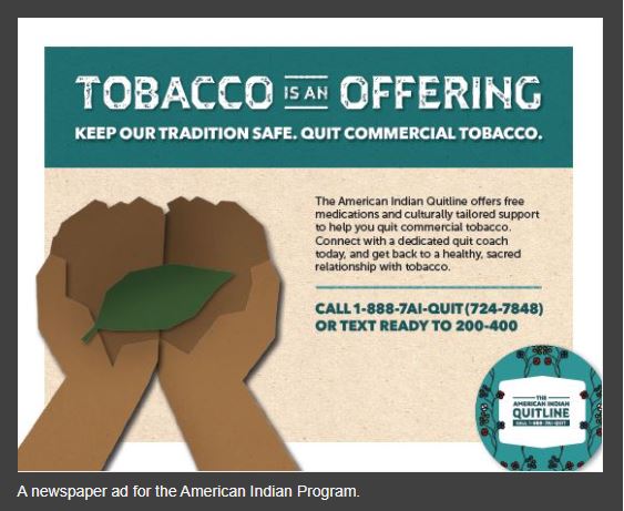 Tobacco is an offering