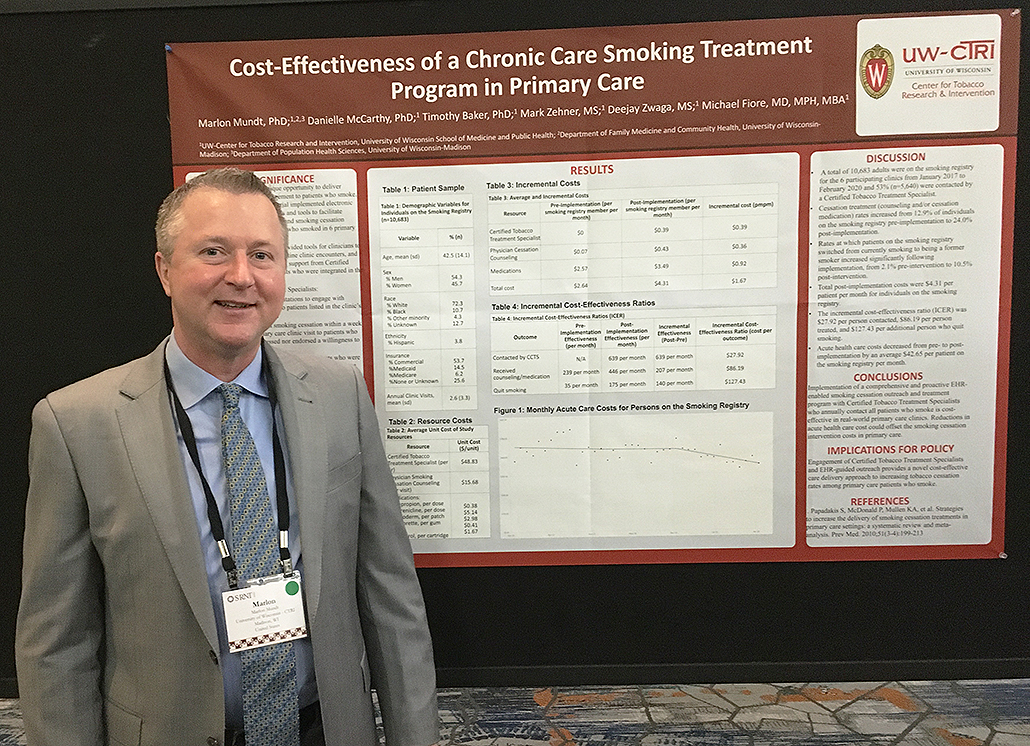 UW Researchers Present Findings at SRNT Conference in Baltimore UW