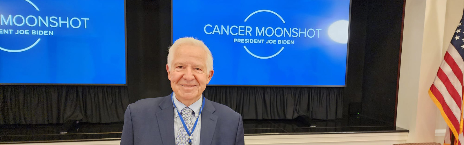 Dr. Michael Fiore was a special guest at the White House event for the Cancer Moonshot. 